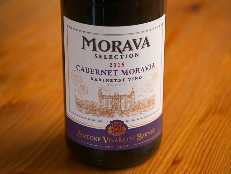 Zámecké vinařství Bzenec Cabernet Moravia 2016
