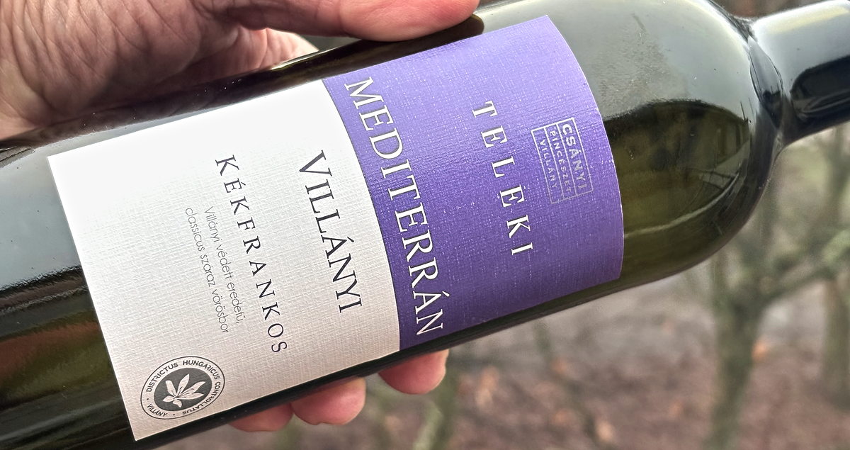 Teleki Mediterrán Villányi Kėkfrankos 2022